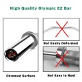 47 Inch Chrome Steel Home Gym Fitness Equipment Bar