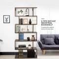 6-Tier S-Shaped  Style Storage Bookshelf - Gallery View 18 of 34
