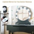 Vanity Makeup Dressing Set Lighted Mirror Touch Switch - Gallery View 21 of 36