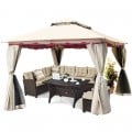 10 x 13 Feet Heavy Duty Party Wedding Car Canopy Tent - Gallery View 3 of 7