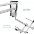 Stainless Wall Mounted Expandable Clothes Drying Towel Rack - Gallery View 10 of 12