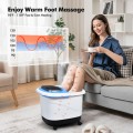 Portable All-In-One Heated Foot Spa Bath Motorized Massager - Gallery View 33 of 40