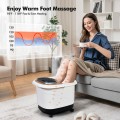 Portable All-In-One Heated Foot Spa Bath Motorized Massager - Gallery View 27 of 40