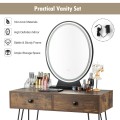 Industrial Makeup Dressing Table with 3 Lighting Modes - Gallery View 19 of 39