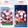 7.5 Feet Inflatable Christmas Lighted Santa Claus - Gallery View 7 of 10