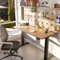 Electric Sit to Stand Adjustable Desk Frame with Button Controller - Gallery View 6 of 20