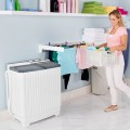 Portable Washing Machine 20lbs Washer and 8.5lbs Spinner with Built-in Drain Pump - Gallery View 1 of 29