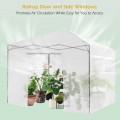 Greenhouse Outdoor Mini Walk-in Plant Portable Garden Greenhouse - Gallery View 9 of 12