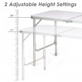 Height Adjustable Folding Camping  Table - Gallery View 20 of 24