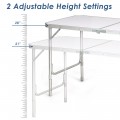 Height Adjustable Folding Camping  Table - Gallery View 8 of 24