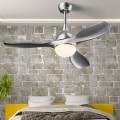 Modern 48 Inch Ceiling Fan with Dimmable LED Light and Remote Control Reversible Blades
