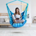 Outdoor Porch Yard Deluxe Hammock Rope Chair - Gallery View 16 of 34