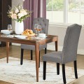 Set of 2 Modern Tufted Dining Chairs with Padded Seat - Gallery View 8 of 36