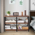 3 Tier 47 Inch Console Metal Frame Sofa Table