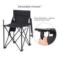 Portable 38 Inch Oversized High Camping Fishing Folding Chair - Gallery View 11 of 12