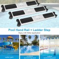 Split Swimming Pool Ladder Stainless Steel 3-Step Ladder and 2 Handrails - Gallery View 9 of 11