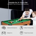 24” Mini Tabletop Pool Table Set Indoor Billiards Table with Accessories - Gallery View 7 of 12