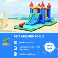 Kids Inflatable Bounce House Water Slide without Blower - Gallery View 5 of 12
