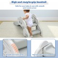 Freestanding Baby Mini Play Climber Slide Set with HDPE anf Anti-Slip Foot Pads - Gallery View 23 of 23