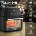 19 qt Multi-functional Air Fryer Oven 1800 W Dehydrator Rotisserie - Gallery View 7 of 48