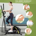 Adjustable Magnetic Elliptical Fitness Trainer with LCD Monitor and Phone Holder - Gallery View 2 of 12