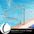 49 Inch Stainless Steel Mounted Swimming Pool Stair Rail - Gallery View 10 of 12