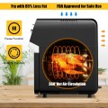 12.7QT 1600W Electric Rotisserie Dehydrator Convection Air Fryer Toaster Oven - Gallery View 8 of 12