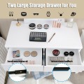 Vanity Makeup Dressing Set Lighted Mirror Touch Switch - Gallery View 33 of 36
