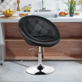 1 Piece Adjustable Modern Swivel Round Tufted - Gallery View 1 of 24
