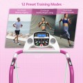 Compact Electric Folding Running and Fitness Treadmill with LED Display - Gallery View 18 of 20