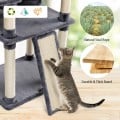 67 Inch Multi-Level Cat Tree with Cozy Perches Kittens Play House