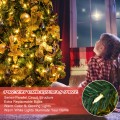 Pre-Lit Artificial Christmas Tree wIth Ornaments and Lights - Gallery View 8 of 13