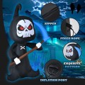 6 Feet Halloween Inflatable Decorations with Built-in LED Lights - Gallery View 11 of 12