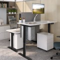 Electric Sit to Stand Adjustable Desk Frame with Button Controller - Gallery View 7 of 20