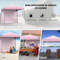 10 x 10 Feet Pop Up Tent Slant Leg Canopy with Roll-up Side Wall - Gallery View 33 of 60