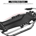 Snow Racer Sled with Textured Grip Handles and Mesh Seat - Gallery View 11 of 12