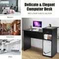 Compact Computer Desk with Drawer and CPU Stand - Gallery View 33 of 34