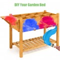 Elevated Planter Box Kit with 8 Grids and Folding Tabletop - Gallery View 9 of 12