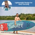 10 Feet Inflatable Stand Up Paddle Board with Backpack Leash Aluminum Paddle