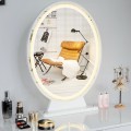 Hollywood Vanity Lighted Makeup Mirror Remote Control 4 Color Dimming