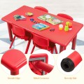 Kids Plastic Rectangular Learn and Play Table - Gallery View 12 of 24