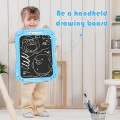 Height Adjustable Kids Art Easel Magnetic Double-Sided Board - Gallery View 18 of 24