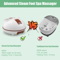 Steam Foot Spa Bath Massager Foot Sauna Care with Heating Timer Electric Rollers - Gallery View 10 of 24