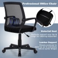 Mid-Back Mesh Height Adjustable Executive Chair with Lumbar Support - Gallery View 10 of 11