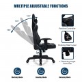 Massage Gaming Recliner  with Lumbar Support - Gallery View 10 of 12