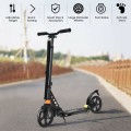 Folding Aluminium Adjustable Kick Scooter with Shoulder Strap - Gallery View 2 of 26