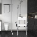 6 Adjustable Height Safety Bathtub Shower Chair with 330lbs Large Weight Capacity - Gallery View 7 of 12