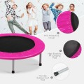 38-Inch Rebounder Trampoline with Padding and Springs for Adults and Kids - Gallery View 12 of 21
