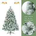 6 Feet Premium Hinged Artificial Christmas Tree - Gallery View 9 of 9