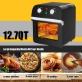 12.7QT 1600W Electric Rotisserie Dehydrator Convection Air Fryer Toaster Oven - Gallery View 10 of 12